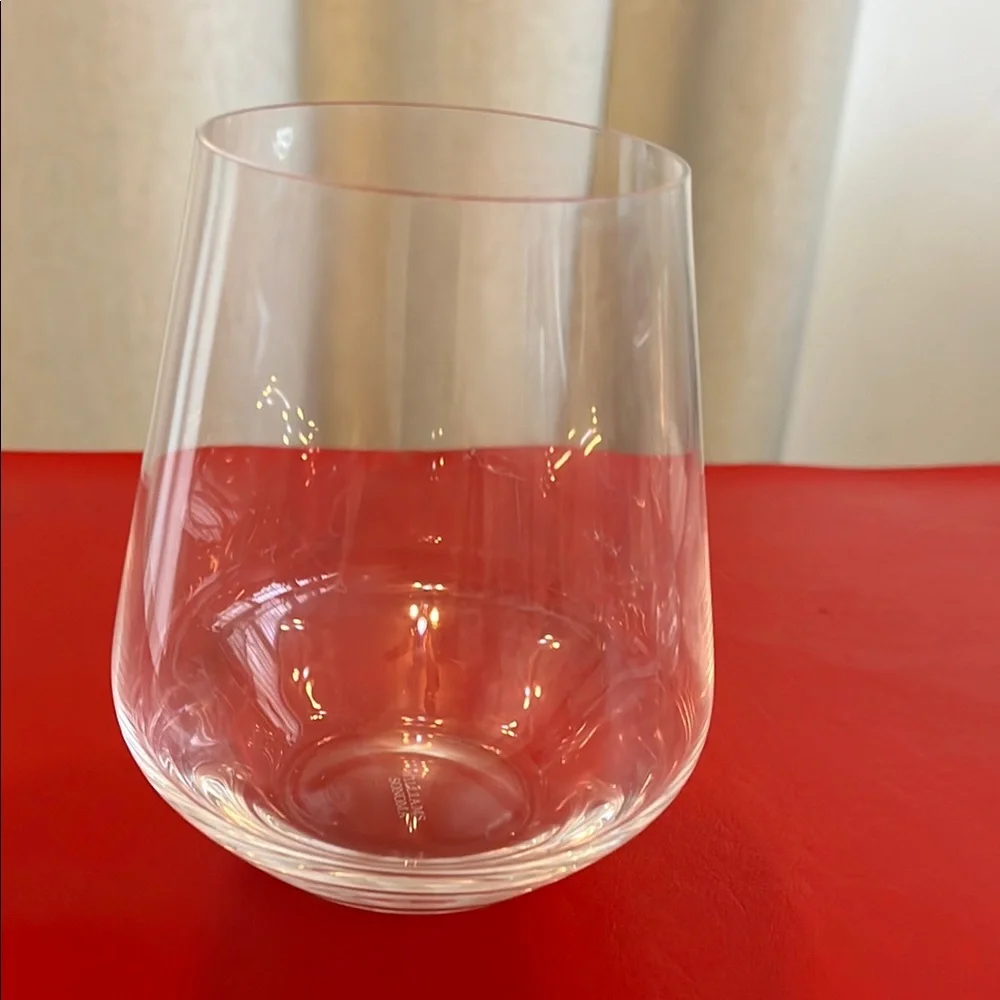 Williams Sonoma Clear Glass Tumbler